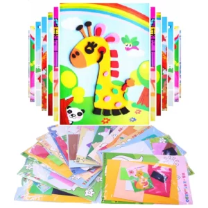 Puzzle créatif 3D EVA animaux