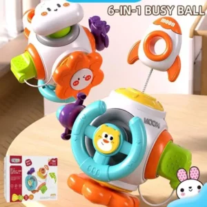 Jouet sensoriel éducatif 6-en-1